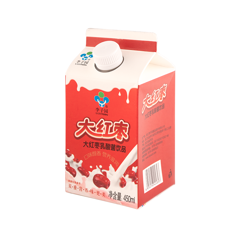大红枣乳酸菌饮品，单瓶净含量450ml